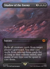 Shadow of the Enemy ~~ Borderless (424) - Foil